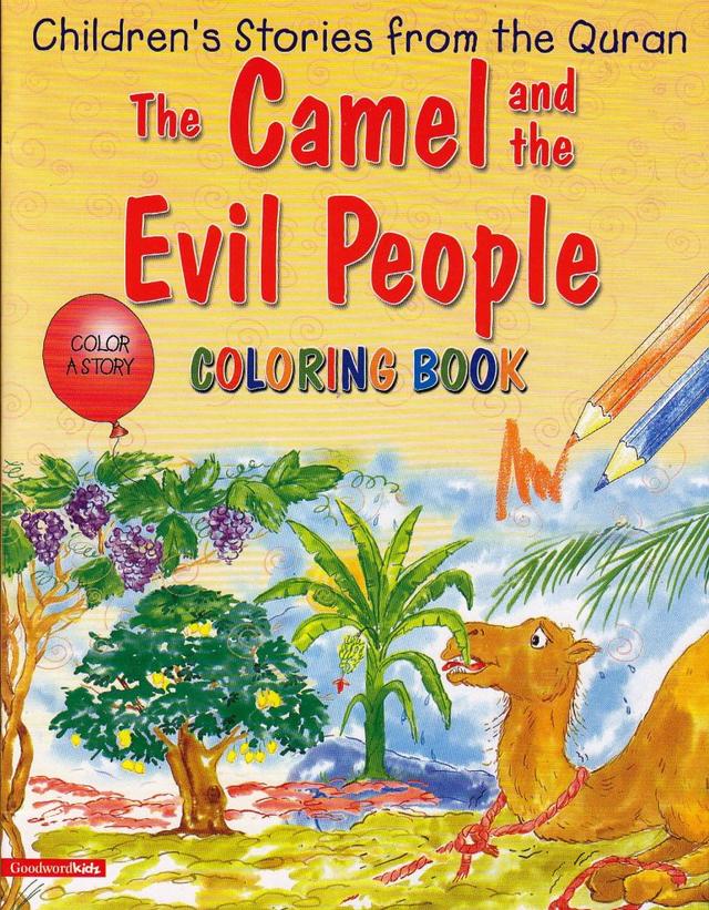 The Camel and the Evil People (Colouring Book)