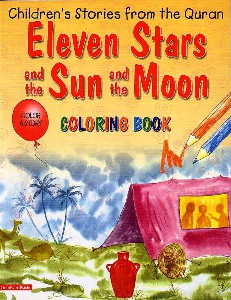 Eleven Stars and the Sun and the Moon (Colouring Book)