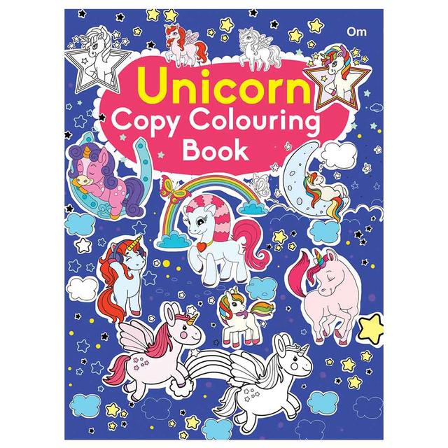 Unicorn Copy Colouring Book