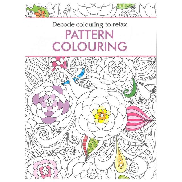 Decode Colouring To Relax Pattern Colouring Book