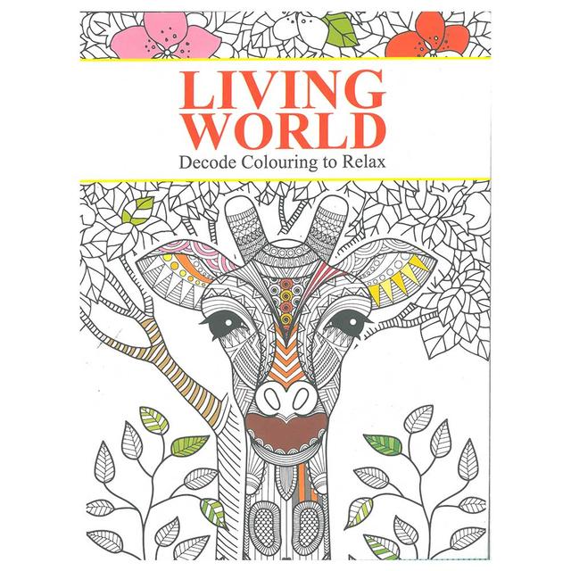 Living World - Decode Colouring To Relax 