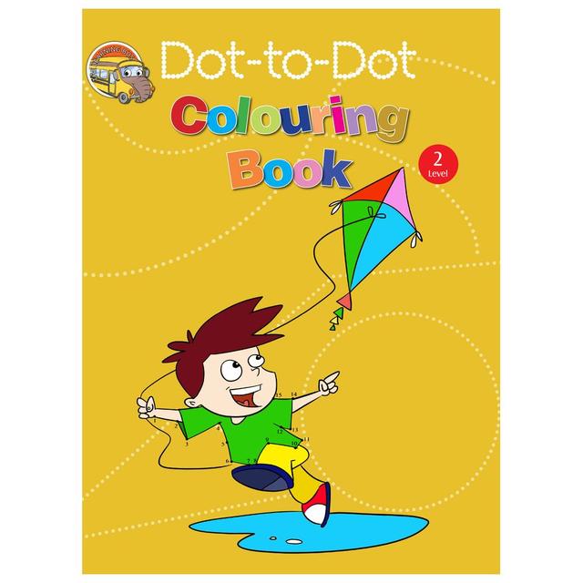 Om : Dot To Dot Colouring Book Level 2