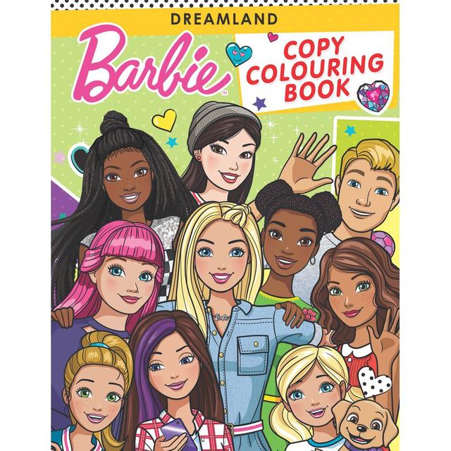 Barbie Copy Colouring Book 4