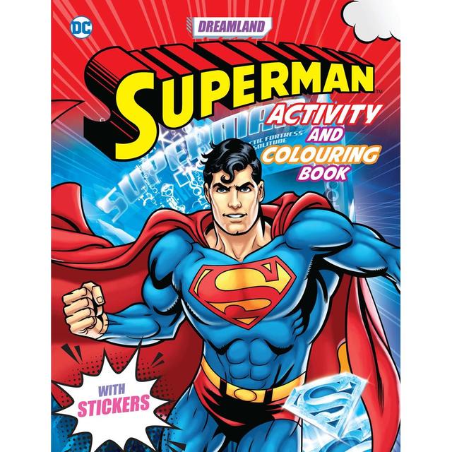 Superman Activity & Colouring Book