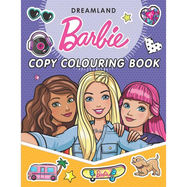 Barbie Copy Colouring Book 3