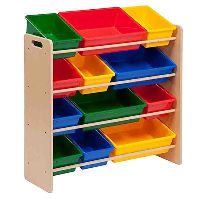 Homesmiths - 4-tier Kids Toy Storage Organizer- Beige