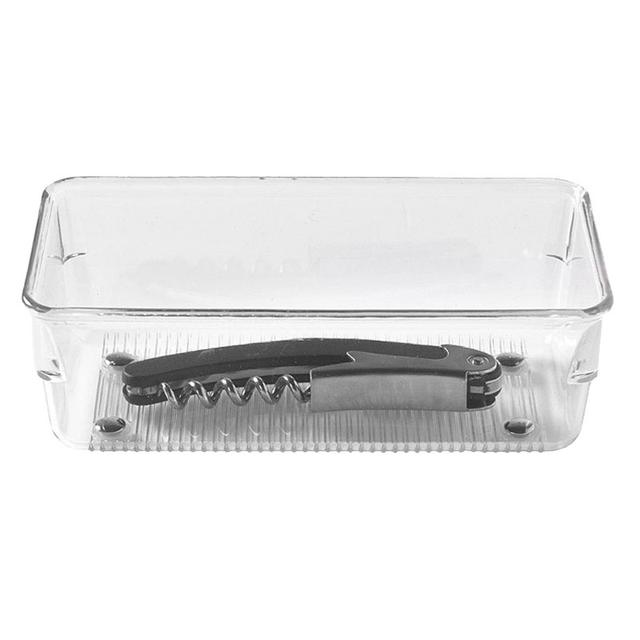 InterDesign - Linus Drawer Organizer Mini Slim - Clear