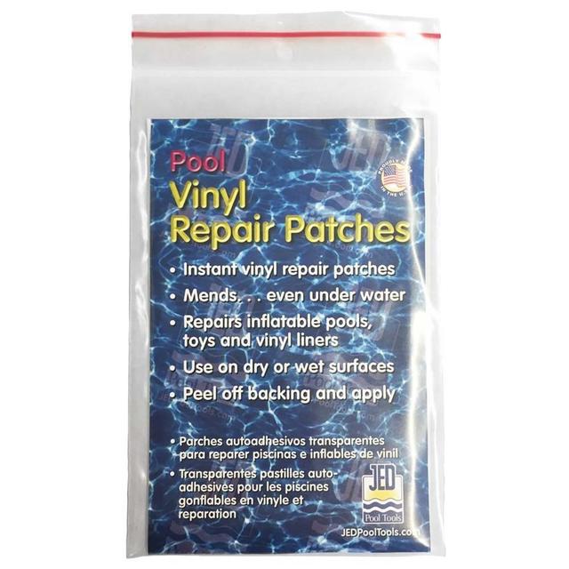 Jed - Vinyl Pool Repair Patches - Blue