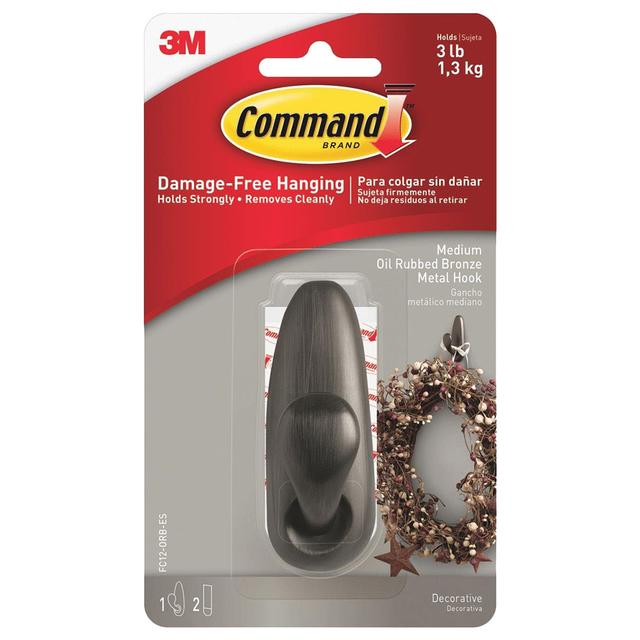 Command - MEDium Bronze metal Hook