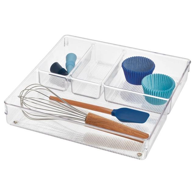 InterDesign - Linus Grand Drawer Organizer - Clear