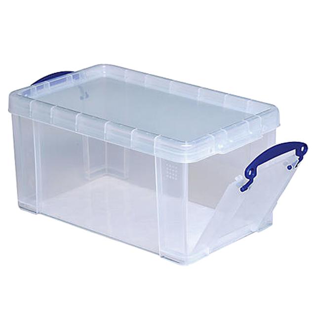 Really Useful Box - 8L Open Fronted Box Clear