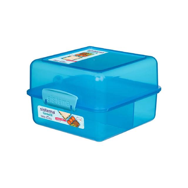 Sistema - Lunch Cube Coloured 1.4L - Blue