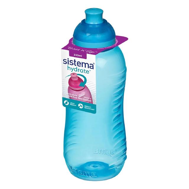 Sistema - Squeeze Bottle 330ml - Blue