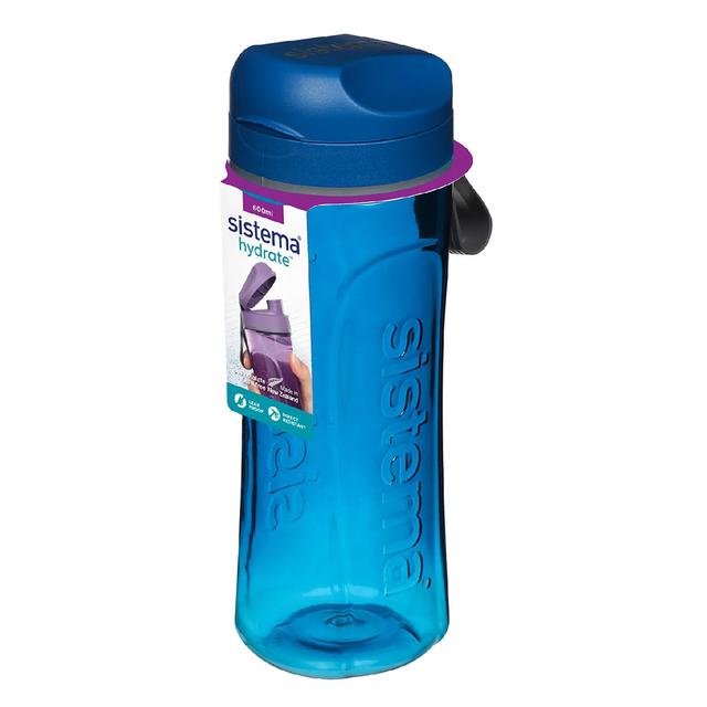 Sistema - Tritan Swift Bottle 600ml - Blue