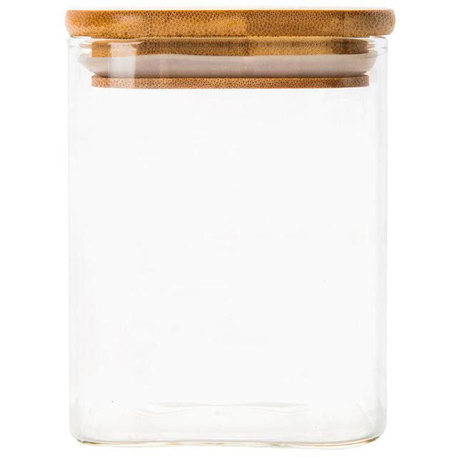 Little Storage - Square Jar 500ml - Clear