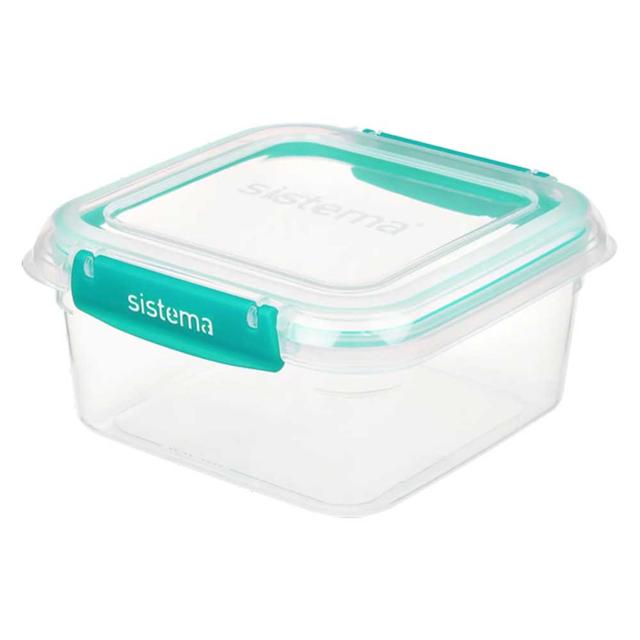 Sistema - Square Klip It Plus 1.15L - Minty Teal