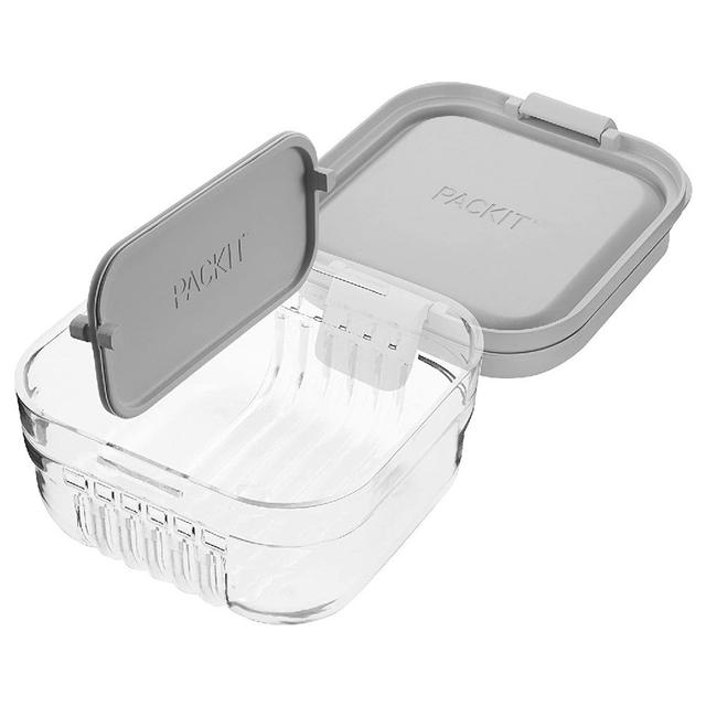 Packit - Mod Snack Bento Box - 0.7L - Steel Grey