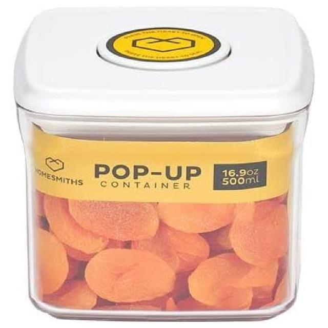 Homesmiths - Pop-up Square Food Container - 500ml