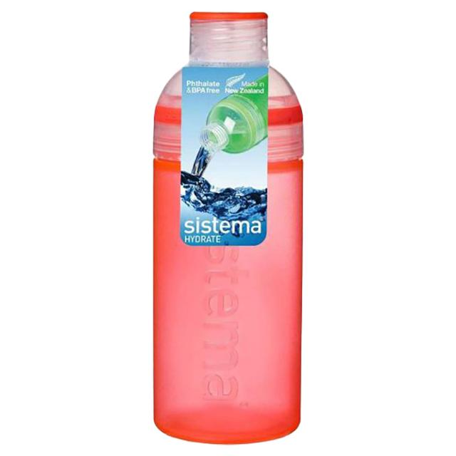 Sistema - Trio Bottle - Orange - 580ml