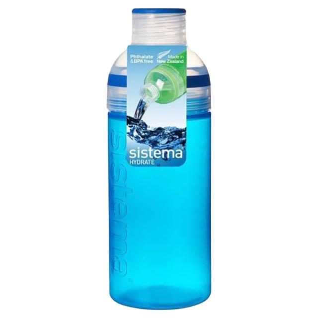 Sistema - Trio Bottle - Sky Blue - 580ml