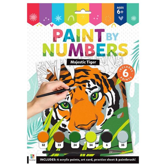 Hinkler - Majestic Tiger Paint by Numbers