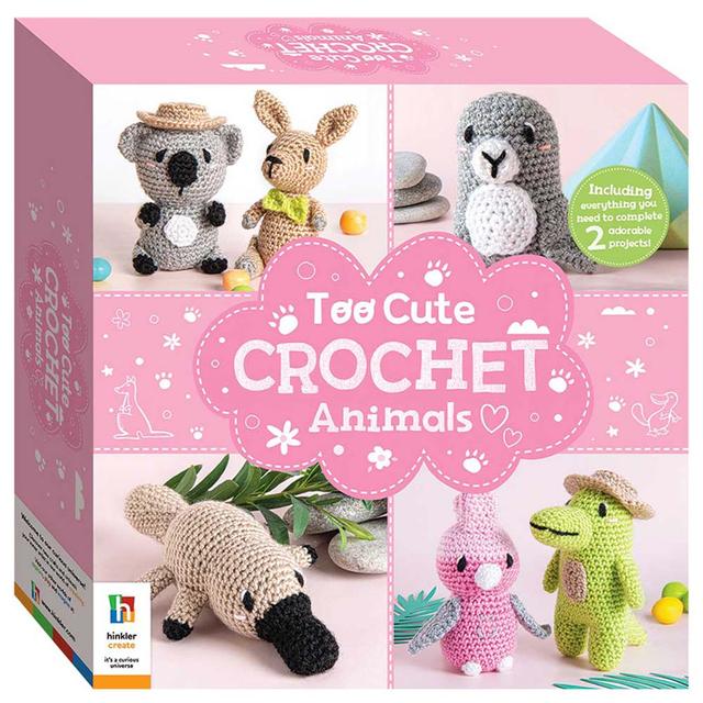 Hinkler - Too Cute Crochet Kit - Animals