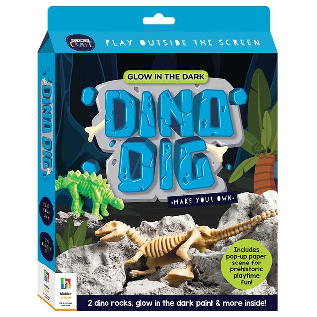 Hinkler - Curious Craft Make Your Own Dino Dig Kit