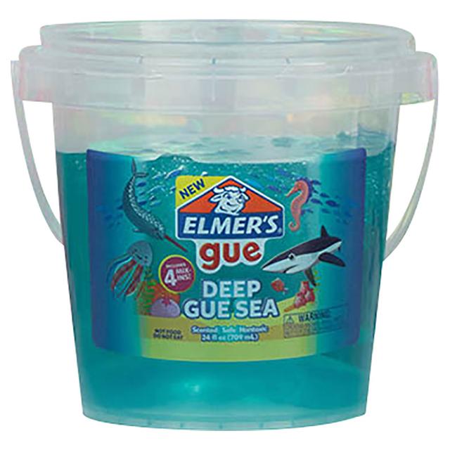 Elmers - Pre Made Slime Deep Gue Bucket - 680ml - Sea Blue