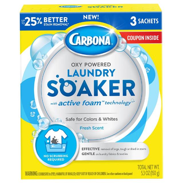 Carbona 5 3Oz Oxy Powered Laundry Soaker