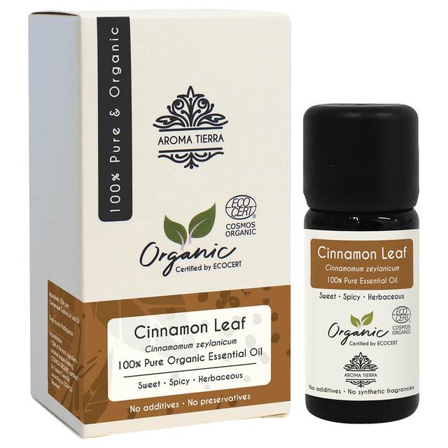 Aroma Tierra - Organic Cinnamon Leaf Essential Oil - 10ml