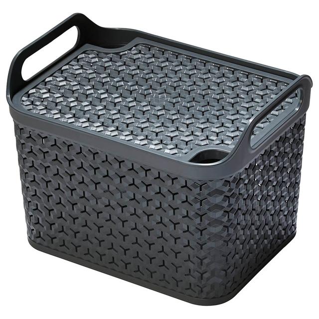 Strata - Medium Urban Store Basket - Charcoal Grey