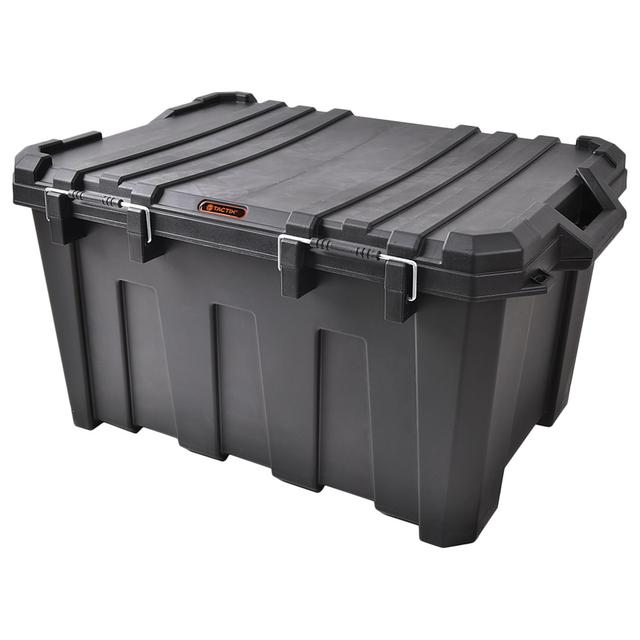 TACTIX - Heavy Duty Storage Box 135L - Black