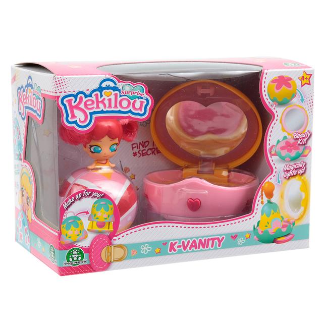 Kekilou - Mini Vanity Playset - Red & Pink