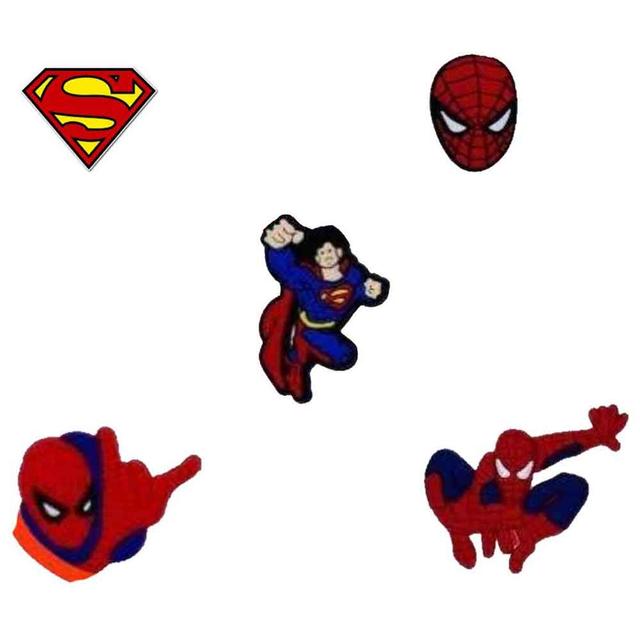 Pikkaboo - Crocs Charms - Super heroes