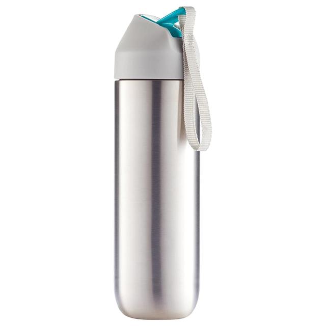 XD Design - Neva Stainless Steel Water Bottle 500ml - Grey/Blue