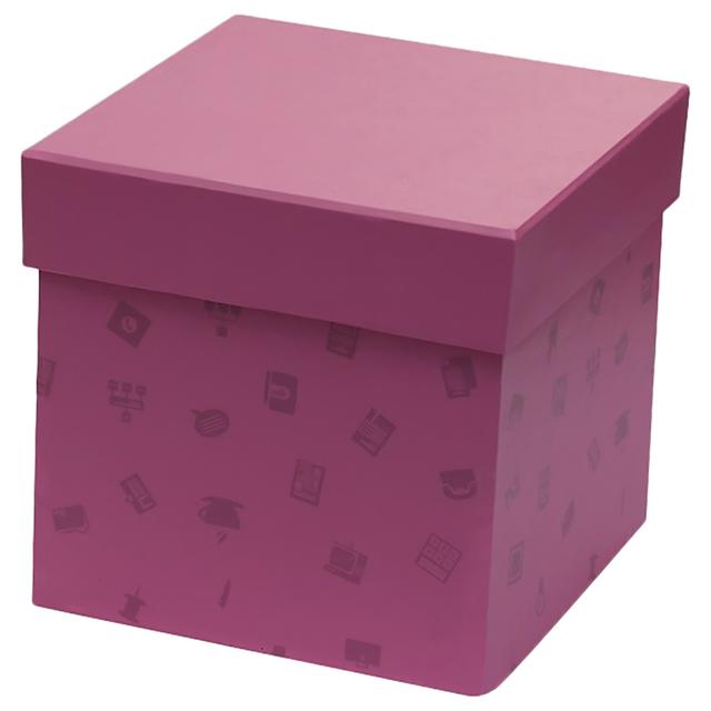 Eco-Neutral - Vernon Desktop Memo Cube - Pink