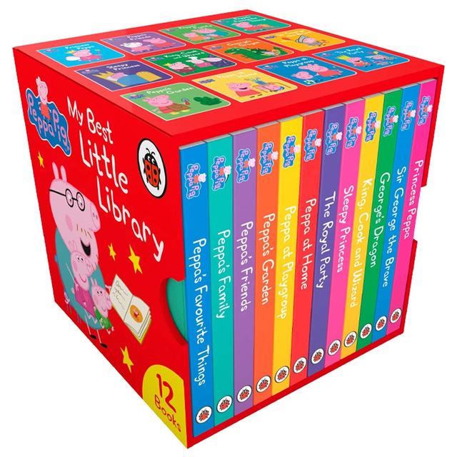 Peppa Pig My Best Little Library Boxed Set of 12 Books