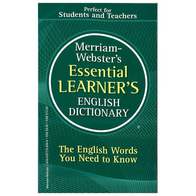 Merriam-Webster's Essential Learners English Dictionary