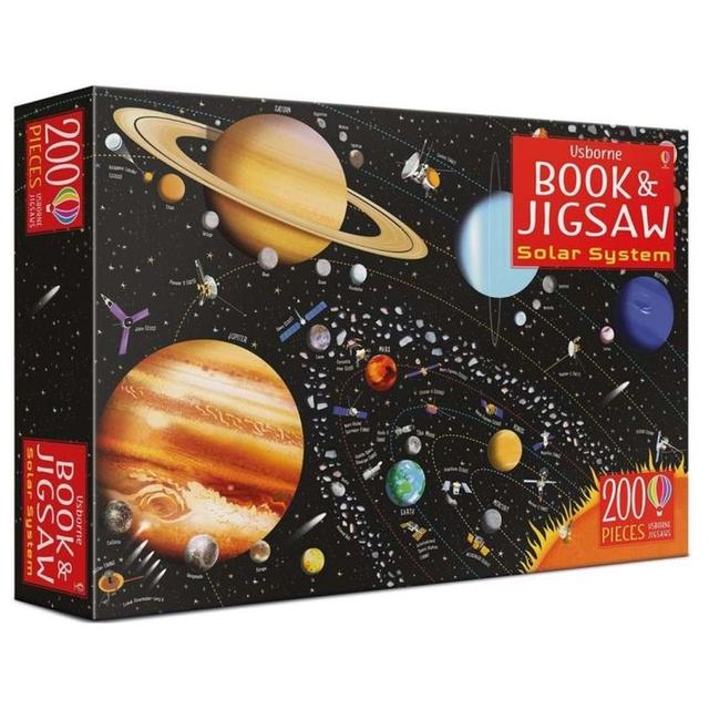 Book and Jigsaw: The Solar System