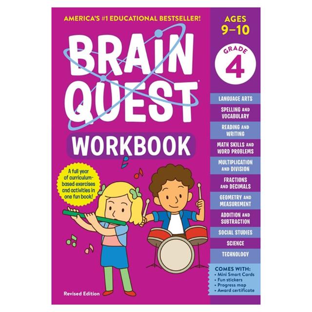 Brain Quest Workbook: 4th Grade Revised Edition