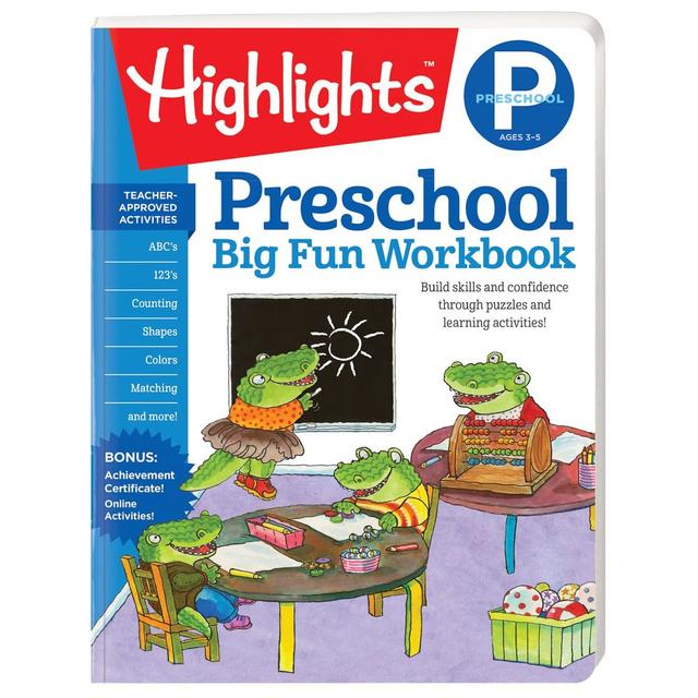 Preschool Big Fun Workbook