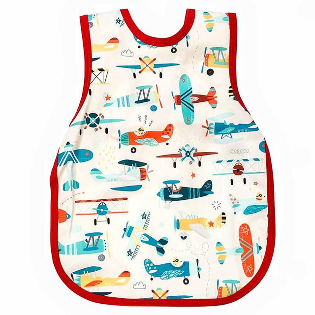 BapronBaby - Feeding Bib - Retro Airplanes