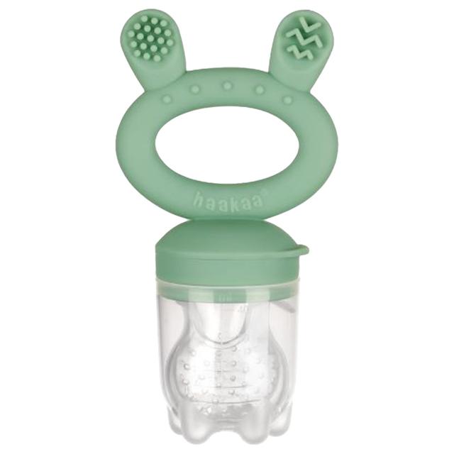 Haakaa - Fresh Food Feeder & Cover Set - Pea Green