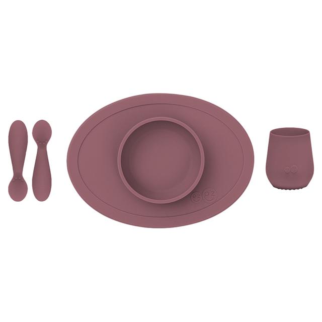 Ezpz - First Food Set - Mauve