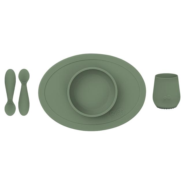 Ezpz - First Food Set - Olive