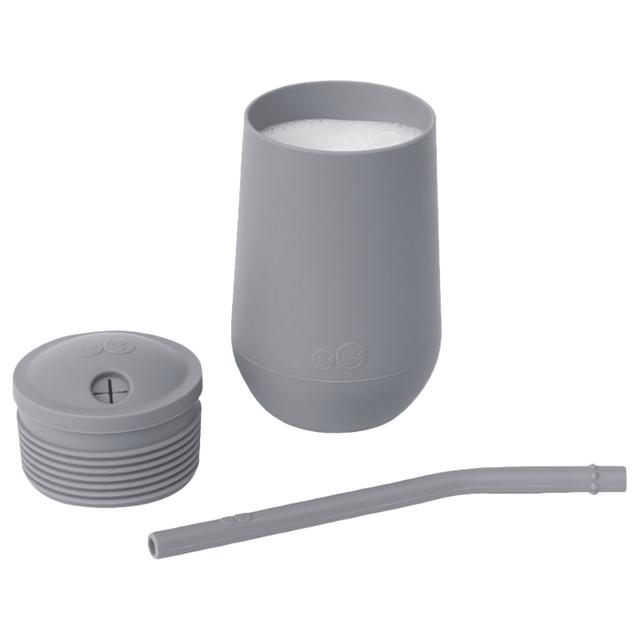 Ezpz - Happy Cup & Straw System - Gray