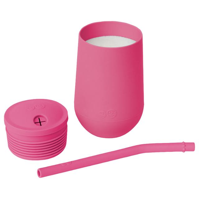 Ezpz - Happy Cup & Straw System - Pink