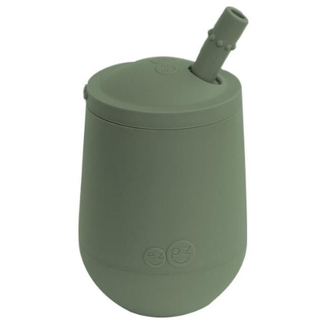 Ezpz - Mini Cup & Straw Training System - Olive