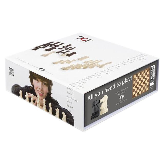 DGT - 10874 Starter Box Chess Set - Grey