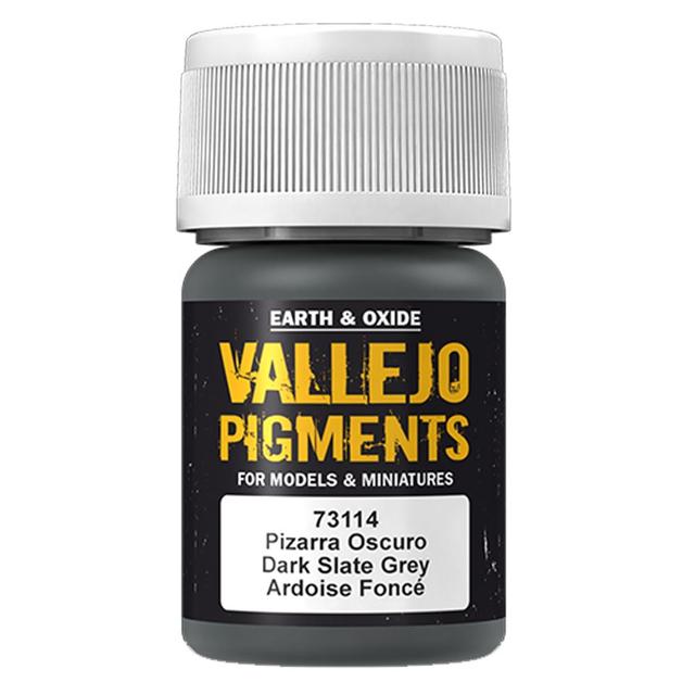 Vallejo - 73.114 Pigment 35ml - Dark Slate Grey